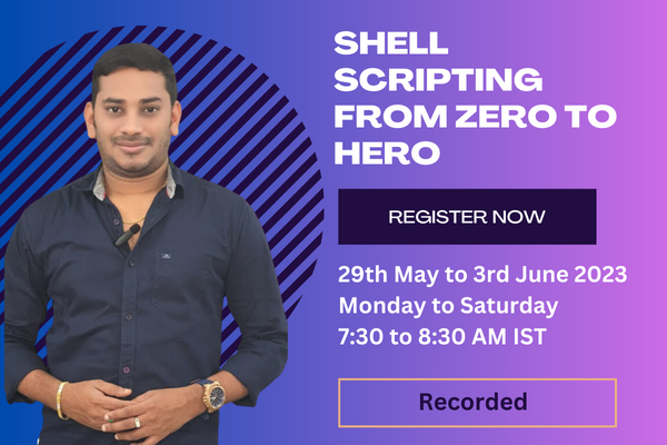 course | Shell Scripting from Zero to Hero